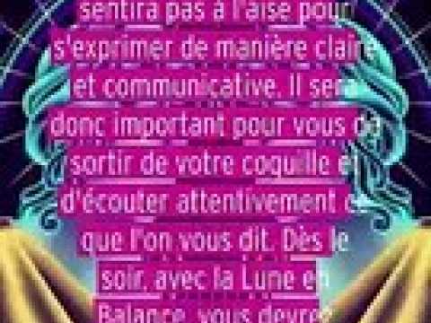 Horoscope du jour du mercredi 6 décembre 2023