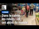 Le robot Lidil à Lomme, calmement et rapidement