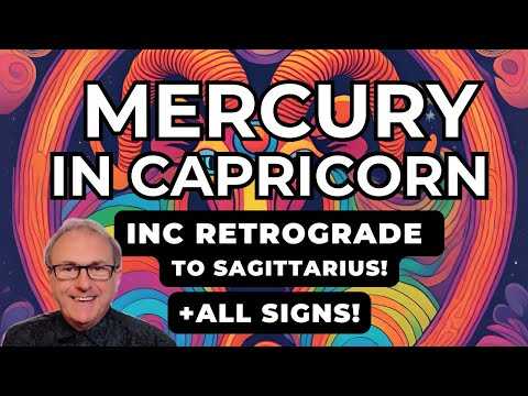 Mercury in Capricorn,  Inc Retrograde to Sagittarius - Surprising financial news! + All Signs...