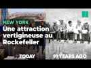 Au Rockefeller Center de New York, une attraction recrée l'une des plus célèbres photos du monde