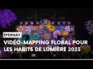 Le vidéo-mapping des Habits de lumière 2023 à Epernay