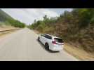 2023 Honda CR-V e:PHEV in Diamond Dust Metallic Driving in the country