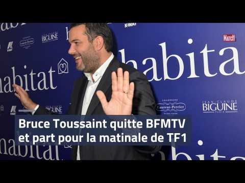 VIDEO : Bruce Toussaint quitte BFMTV et part pour la matinale de TF1