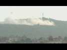 Smoke billows as Israel shells southern Lebanon