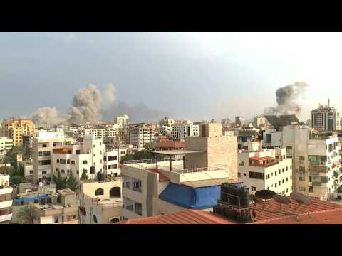 Israeli strikes hit Gaza
