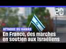 Attaque du Hamas en Israël : En France, des marches en soutien aux Israéliens