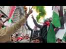Manifestation pour un cessez-le-feu entre Israël et la Palestine à Bruxelles