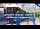 La modernisation des motrices du Tramway du Mont-Blanc, un autre grand changement