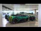 Aston Martin Racing vehicles at Silverstone HQ