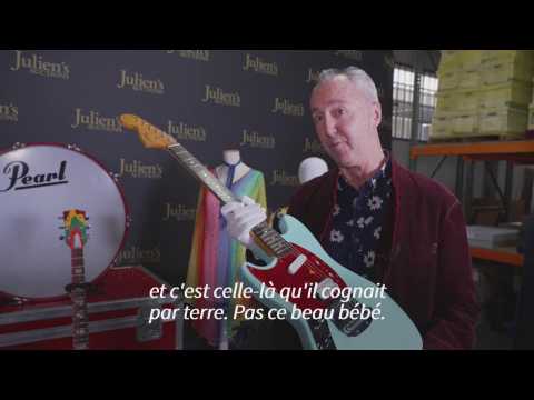 VIDEO : tats-Unis: la dernire guitare de Kurt Cobain mise aux enchres