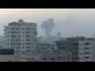 Smoke rises over Gaza after Israeli strike - Label : AFPTV - First images - Category : News