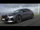 BMW i5 M60 xDrive in Frozen Pure Grey Driving Video
