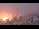 Israeli strikes pummel Gaza for 6th day