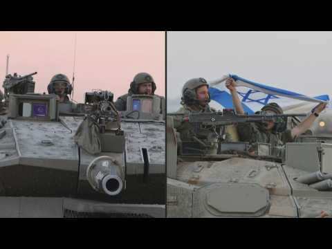 Israel masses troops on Gaza border