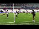 Coupe du monde de rugby : entraînement du XV de France avant les Springboks 13 octobre 2023