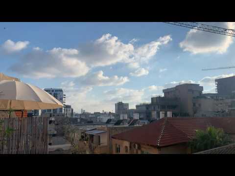 Sirens are heard in Tel Aviv