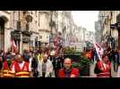 À Dieppe, plus de 500 manifestants pour le pouvoir d'achat et contre la réforme des retraites