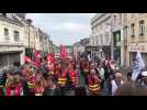 Pouvoir d'achat: 350 manifestants à Saint-Quentin contre l'austérité