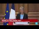 Remise du prix Samuel Paty : allocution de la Premire ministre française à la Sorbonne