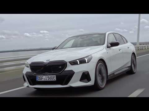 BMW i5 M60 xDrive Design Preview in Alpine White