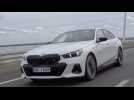 BMW i5 M60 xDrive in Alpine White Driving Video
