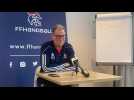 Handball: le sélectionneur des Bleues Olivier Krumbholz évoque France Italie à Villeneuve d'Ascq