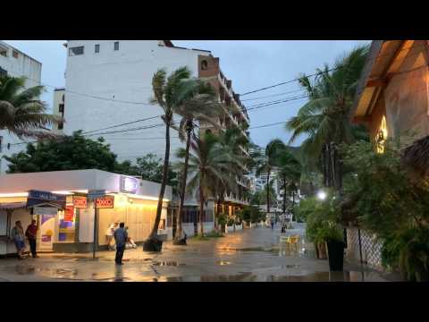 Hurricane Lidia hits Mexico's Pacific coast