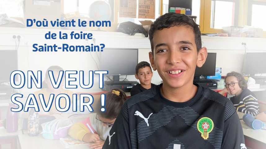 Vidéos : On veut savoir #16 : D’où vient le nom de la foire Saint ...