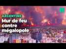 Un incendie gigantesque menace une mégalopole en Argentine