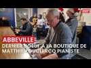 Dernier boeuf à la boutique de Matthieu Duclercq, pianiste d'Abbeville