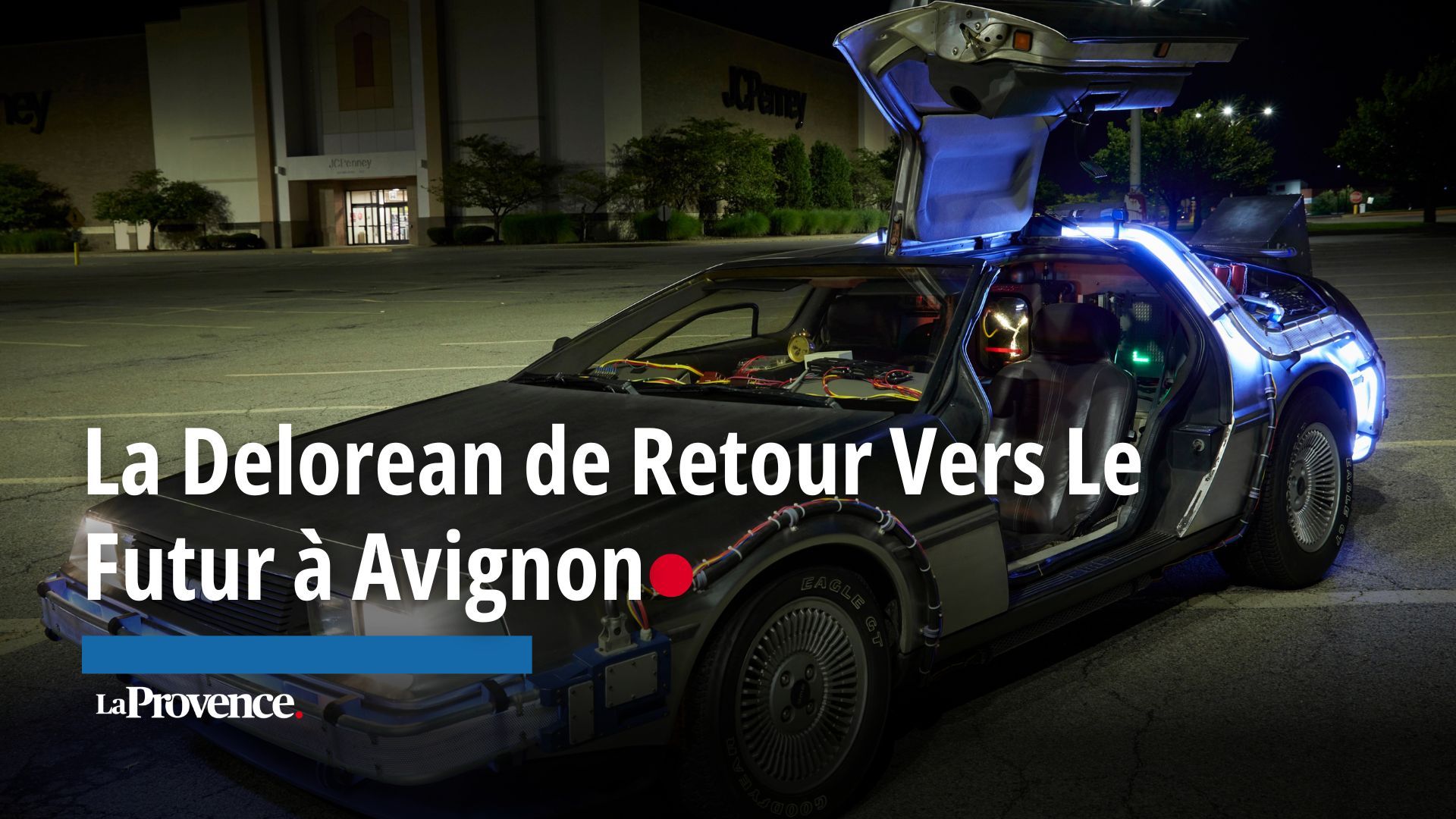 La mythique DeLorean de Retour vers le futur fait son come-back