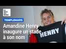 La footballeuse Amandine Henry inaugure un stade à son nom à Templemars