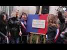 VIDEO. Une plaque commémorative devant l'immeuble où Johnny Hallyday a grandi à Paris