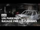 Un parking souterrain ravagé par les flammes à Reims