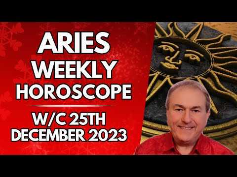 Aries Horoscope Weekly Astrology from 25th December 2023