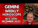 Gemini Horoscope Weekly Astrology from 25th December 2023