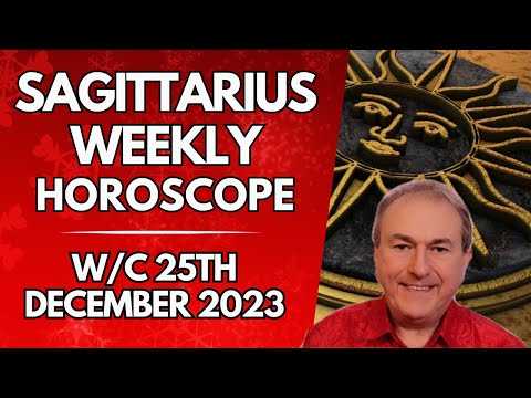 Sagittarius Horoscope Weekly Astrology from 25th December 2023