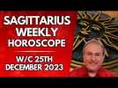 Sagittarius Horoscope Weekly Astrology from 25th December 2023