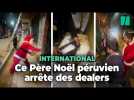 Ce Père Noël péruvien arrête deux dealers en flagrant délit