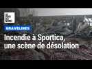 Gravelines : la salle de Sportica en ruines après l'incendie