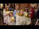 Merville : la procession ouvre la messe de Noël
