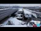 Guerre en Ukraine : le pont d'Irpin, un symbole de renaissance