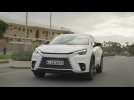 The new Lexus LBX in White Driving Video