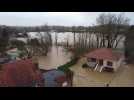 Thérouanne drone inondation le 3 et 4 janvier 2024