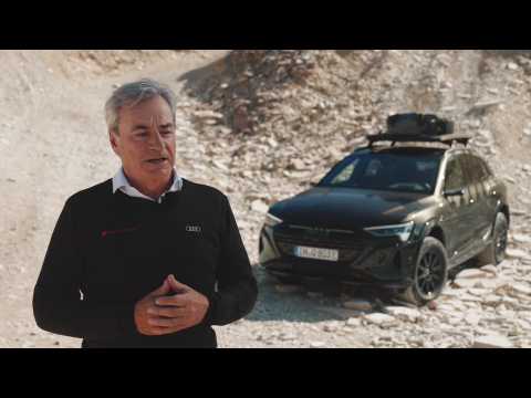 Audi Q8 e-tron edition Dakar - Interview Carlos Sainz, Audi Factory Driver