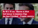 VIDÉO. De 40 à 70 ans : Macron et Attal font baisser la moyenne d'âge des duos Président - Premier ministre