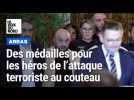 Attentat d'Arras : quarante-sept personnes médaillées de la Ville pour leur intervention
