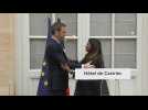 Handover ceremony for France's newly appointed Government Spokesperson Prisca Thevenot - Label : AFPTV - First images - Category : News