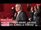 Le discours de Xavier Bertrand aux voeux de Franck Pia, maire de Beauvais