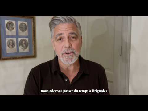 VIDEO : George Clooney, prestigieux invit surprise aux v?ux du maire de Brignoles